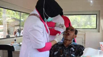 Pelayanan Gigi Keliling Polres Aceh Tenggara Curi Perhatian Ketua Umum Bhayangkari di Aceh Tamiang